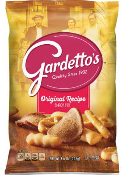 GARDETTO'S  'Original Recipe' Pikanter Snack Mix  243 gr